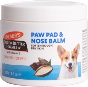 Palmer's Cocoa Butter Fragrance Free All Over Relief Balm for Dogs | Dog Skin Soother Balm, Dog Paw Balm for Dry Skin & Pads - Palmer's Cocoa Butter Formula with Vitamin E for Pets