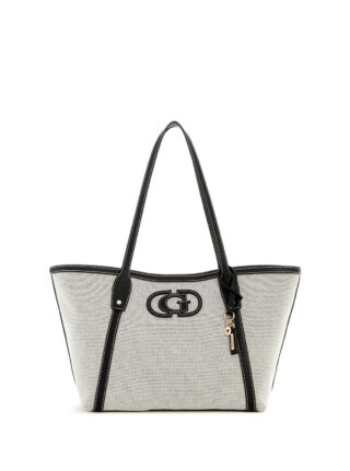 Natural black sebina tote bag