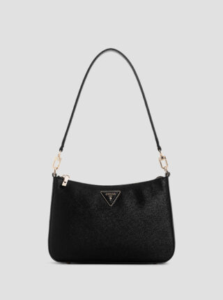 Eco black jazlynn shoulder bag