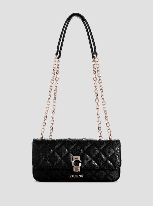 Black bessey crossbody bag