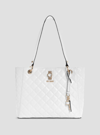 White bessey noel tote bag
