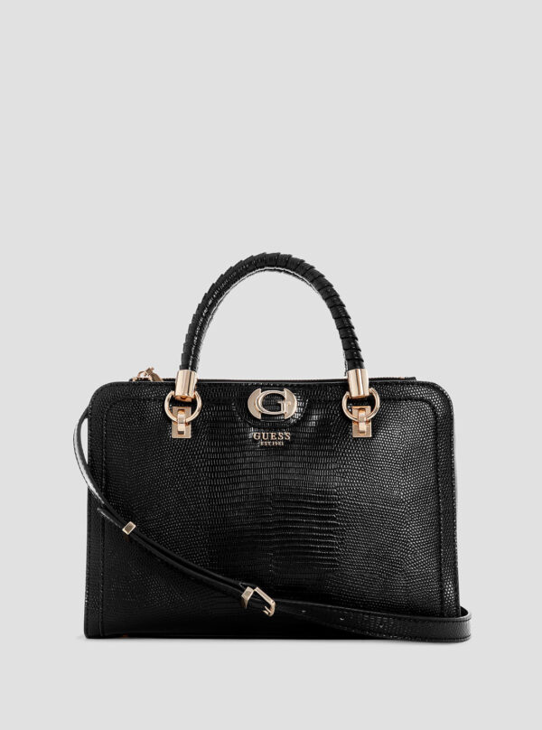 Black orlina satchel bag