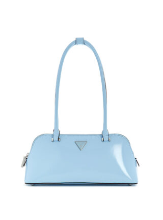 Blue arnela shoulder satchel bag