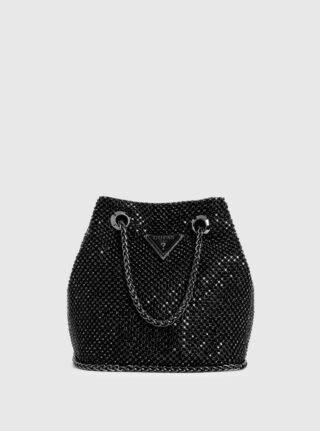 Black zalina pouch bag