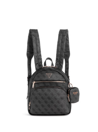 Black logo power play backpack
