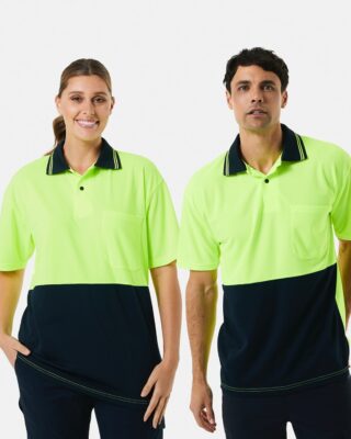 Workwear Hi-Visibility Short Sleeve Polo Shirt