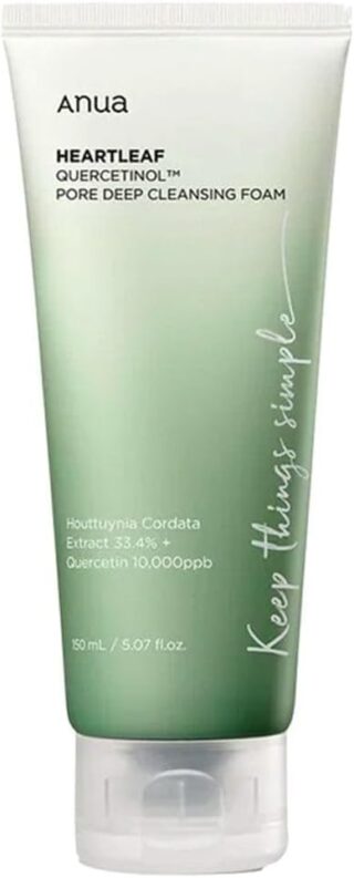 Anua Heartleaf Quercetinol Pore Deep Cleansing Foam 150 ml