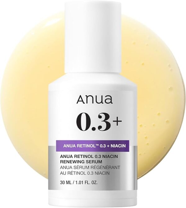Anua Nano Retinol 0.3% + Niacin Renewing Serum 30 ml