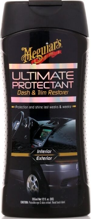 Meguiar's Ultimate Protectant - Dash and Trim Restorer - Latest UV Clear Coat Technology, Safe and User Friendly Car Trim Restorer for Powerful Protection - Automotive Detailing Accessories - 355ml