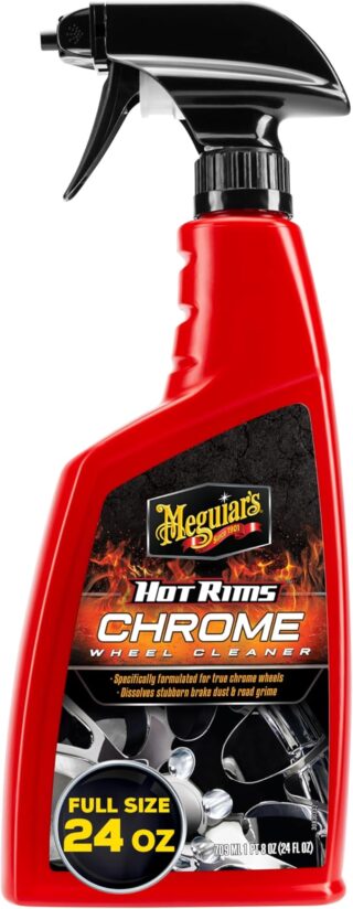 Meguiar's G19124 Hot Rims Chrome Wheel Cleaner - 24 oz.