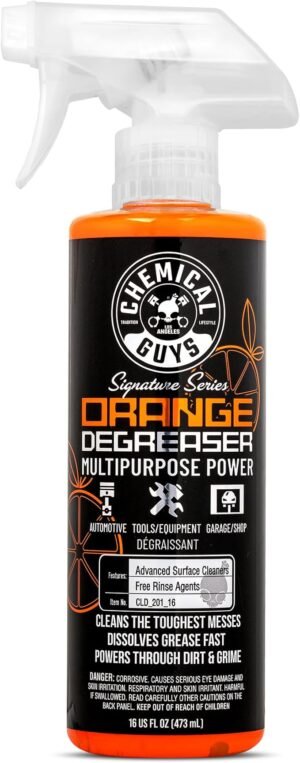 Chemical Guys Signature Series Orange Degreaser, Multipurpose Power, Safe for Cars, Trucks, SUVs, Motorcycles, RVs & More, 473ml