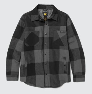 CAT Block Check Insulated Shirt Jacket