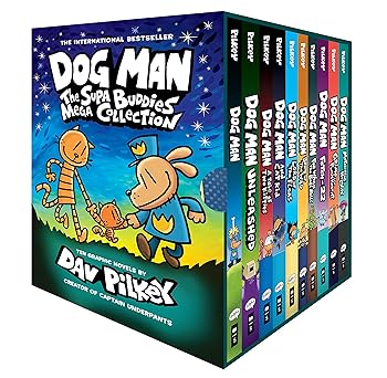 Dog Man: The Supa Buddies Mega 10-Book Collection