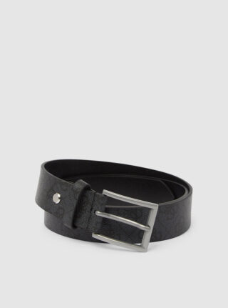 Black classic adjustable belt