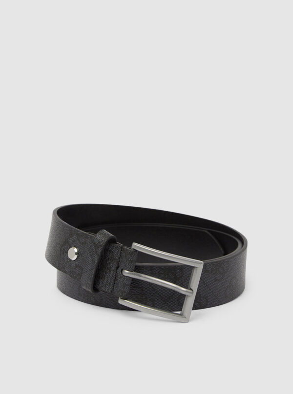 Black classic adjustable belt