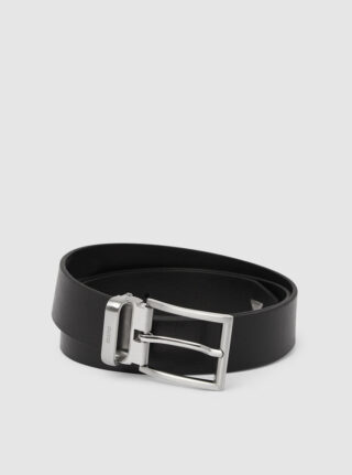 Black classic reversible belt