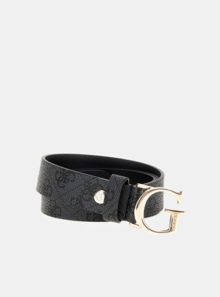 Black logo emera adjustable belt