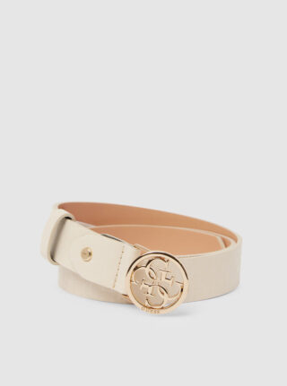 Beige adelard adjustable belt