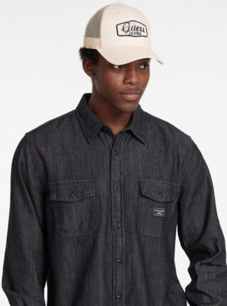 Guess jeans beige trucker cap