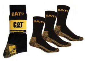 CAT Essential Work Socks 3Pk