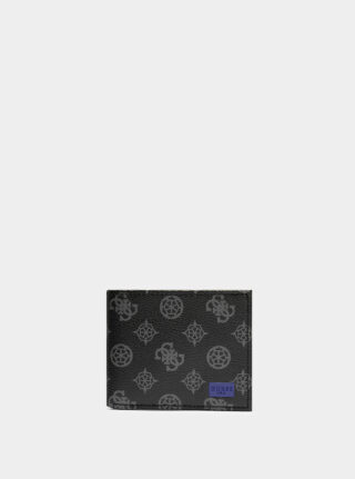 Black logo slimfold wallet