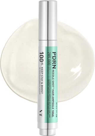 VT COSMETICS PDRN REEDLE SHOT HAIR AMPOULE 100dl, Vegan PDRN, Slow aging, Scalp treatment