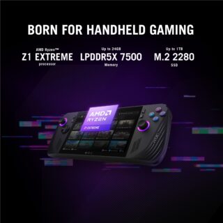 ROG Ally X Gaming Handheld ?Windows 11, AMD Ryzen Extreme Processor, 1TB, 1080p 120Hz display