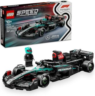LEGO Speed Champions Mercedes-AMG F1 W15 Race Car for 10+ Year Old Boys & Girls, Kids Toy Model Building Set with Collectible Formula 1 Driver Minifigure, Home or Office Decor for Racing Fans 77244