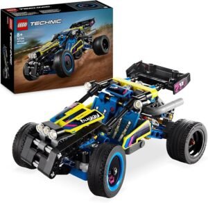 LEGO Technic Off-Road Race Buggy, Car Toy for 8 Plus Year Old Boys & Girls, Rally Car Model Building Kit, Kids' Toy Vehicle Set, Creative Introduction to Engineering and STEM 42164