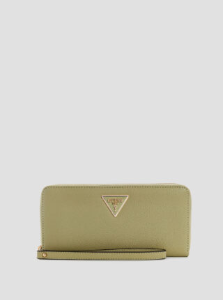 Green laurel large wallet