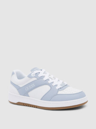White blue ellies sneakers