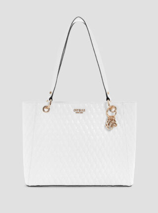 White betula noel tote bag