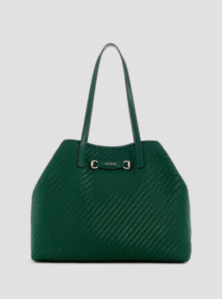 Green vikky 2 in 1 large tote bag