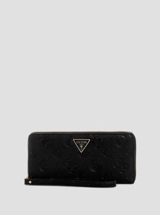 Black cresidia large wallet
