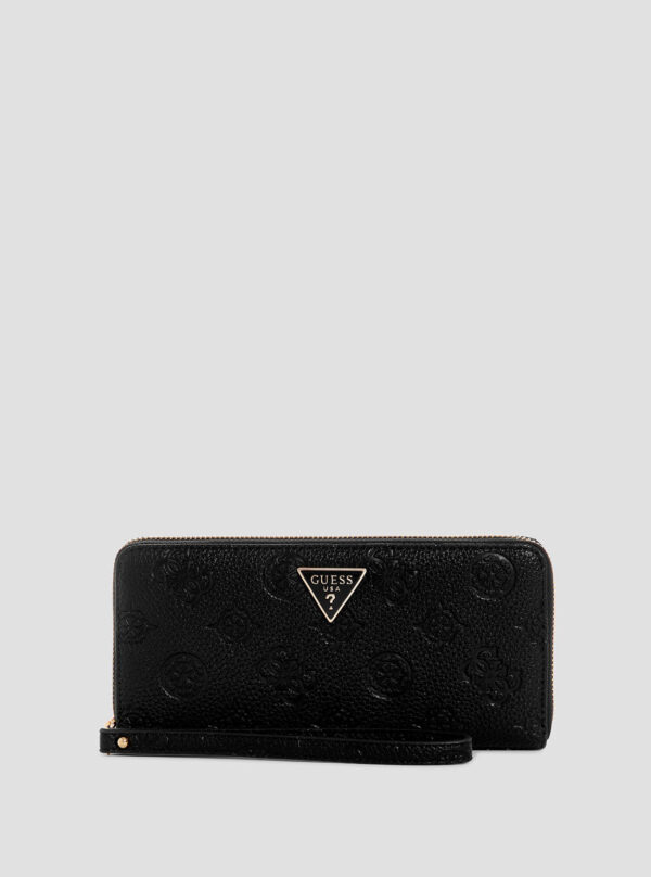 Black cresidia large wallet