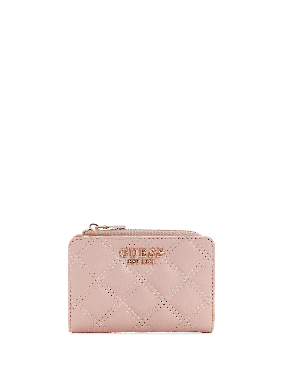 Pink giully zip around card case
