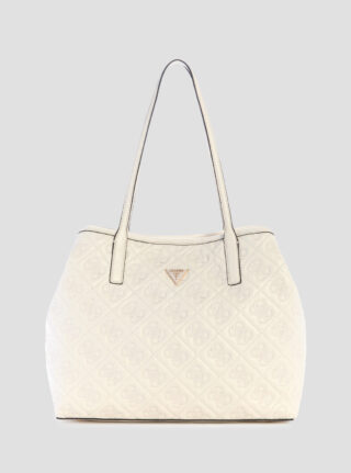 White adelasia 2 in 1 tote bag