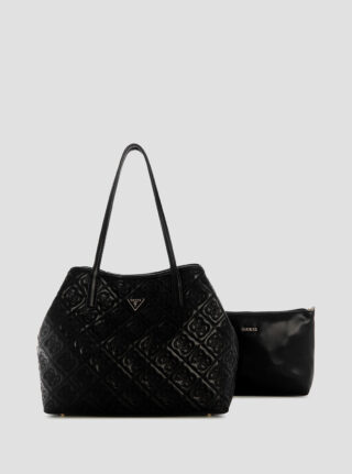 Black adelasia 2 in 1 tote bag