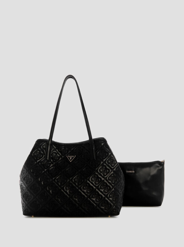 Black adelasia 2 in 1 tote bag