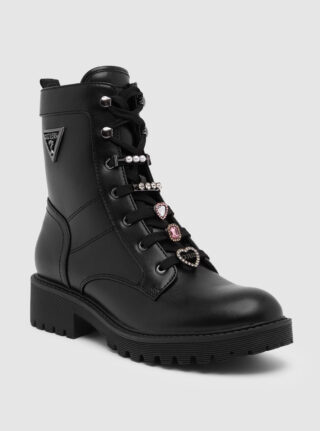 Black saville boots