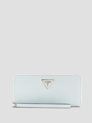 Blue laurel large wallet