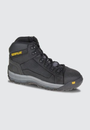 CAT Convex Mid ZipSide Boot BLACK
