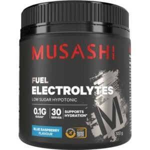 Musashi Electrolytes Blue Raspberry 300g