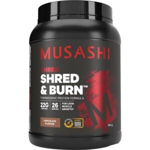 Musashi Shred And Burn Chocolate 900g