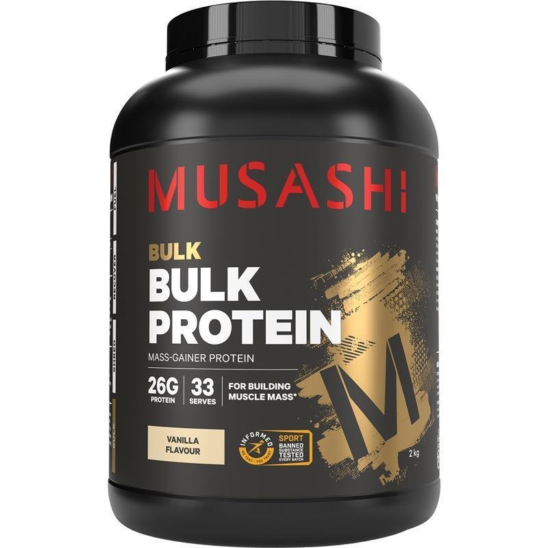 Musashi Bulk Protein Vanilla 2kg