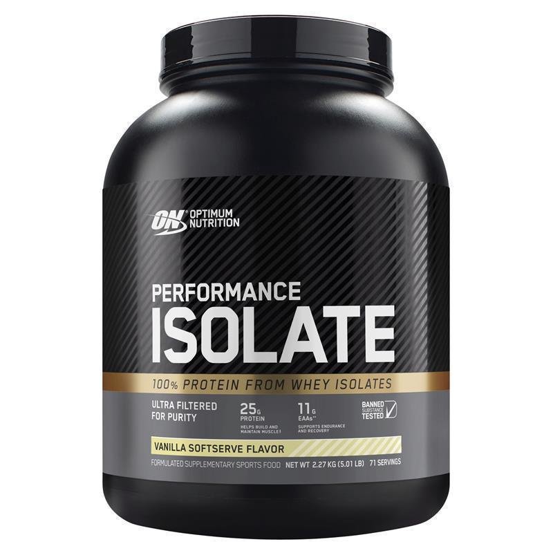 Optimum Nutrition Isolate Vanilla Softserve 2.27kg