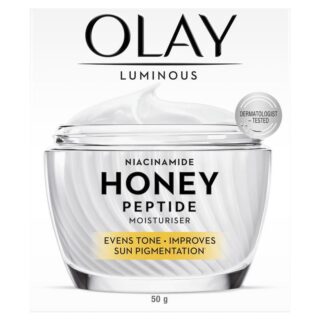 Olay Luminous Niacinamide Honey Peptide Moisturiser 50g