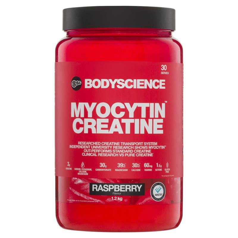 BSc Myocytin Creatine Raspberry 1.2kg