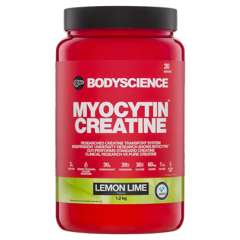 BSc Myocytin Creatine Lemon Lime 1.2kg