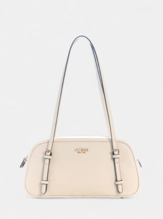 White cerelia shoulder satchel bag